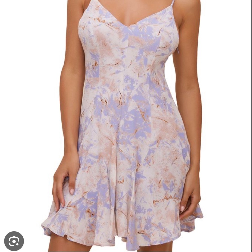 NWT ASTR Godet Slip Dress